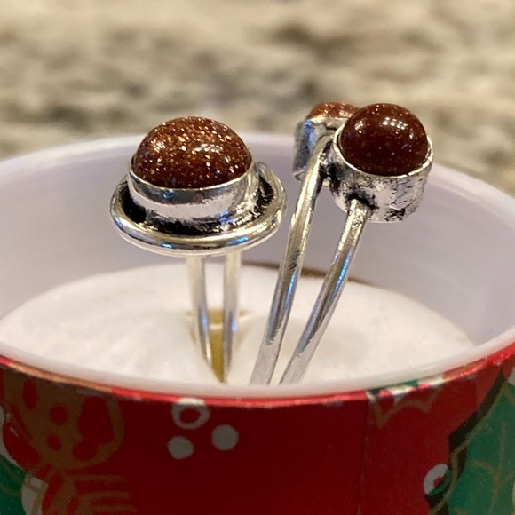 Sandstone Free-form Wrap Ring - Picture 6 of 9